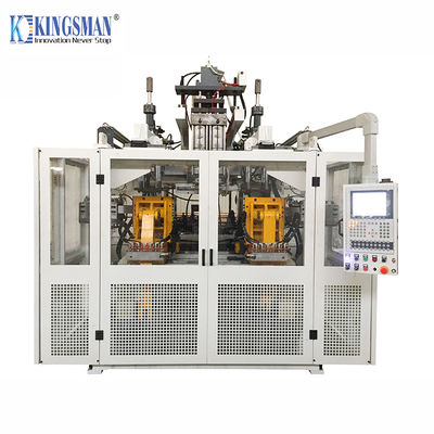 주문 HDPE 자동적인 중공 성형 기계 두 배 역 245mm 형 간격 online manufacture