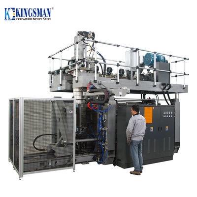 주문 HDPE 플라스틱 드럼 중공 성형 기계, 60L 드럼 밀어남 중공 성형 기계 online manufacture