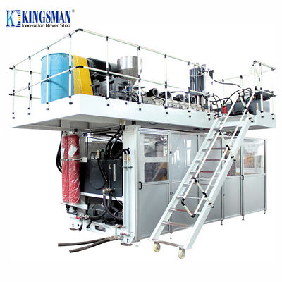 주문 Doule 층 플라스틱 드럼 중공 성형 기계 100L 160L 빈 고능률 online manufacture
